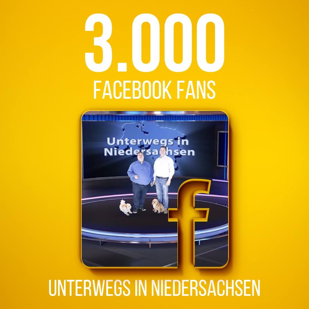3000 Fans auf der Facebook-Seite